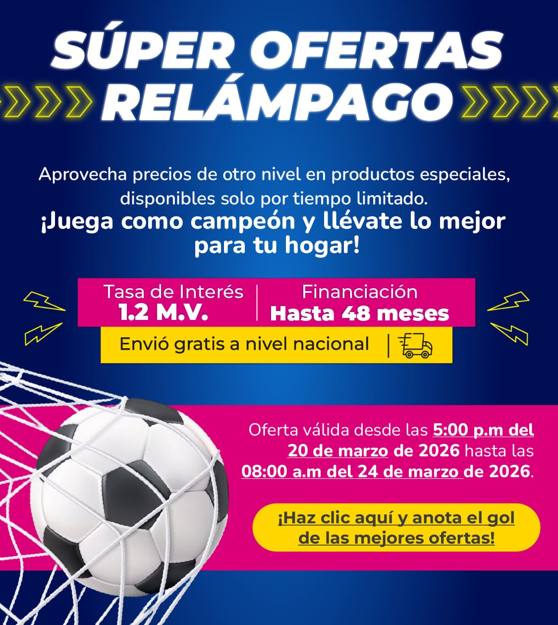 Oferta Relampago