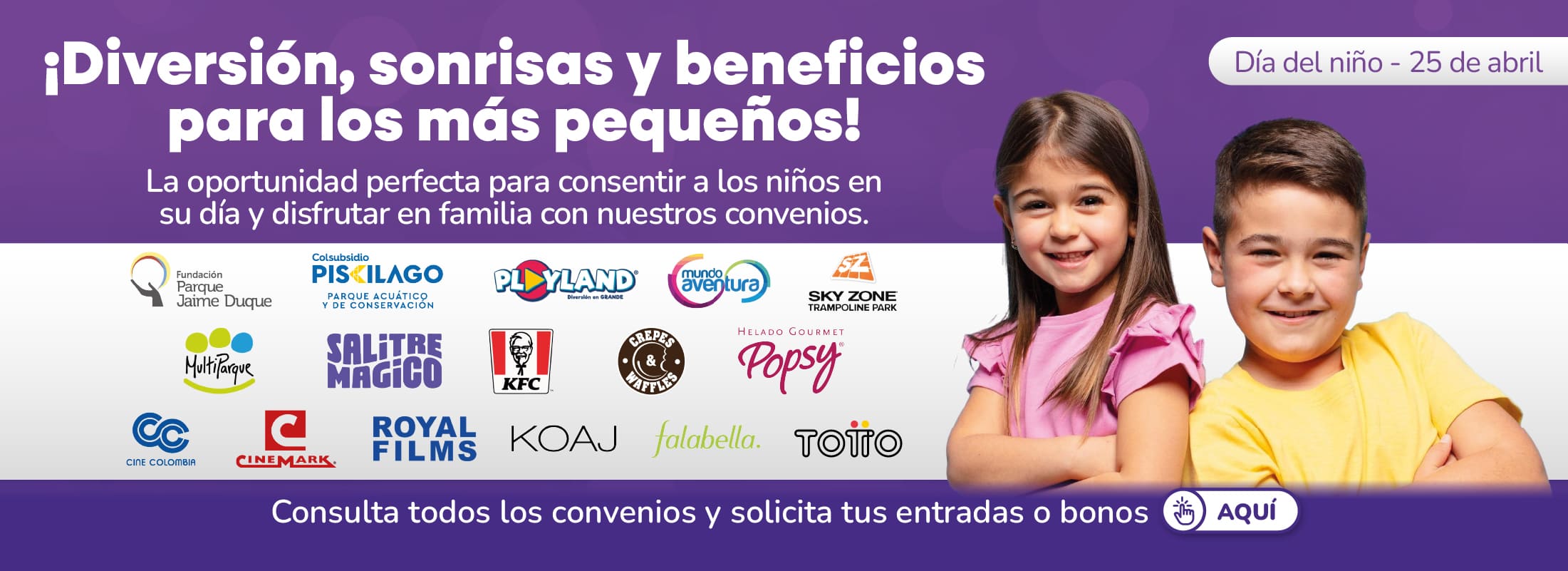 Convenios Ni&ntilde;os