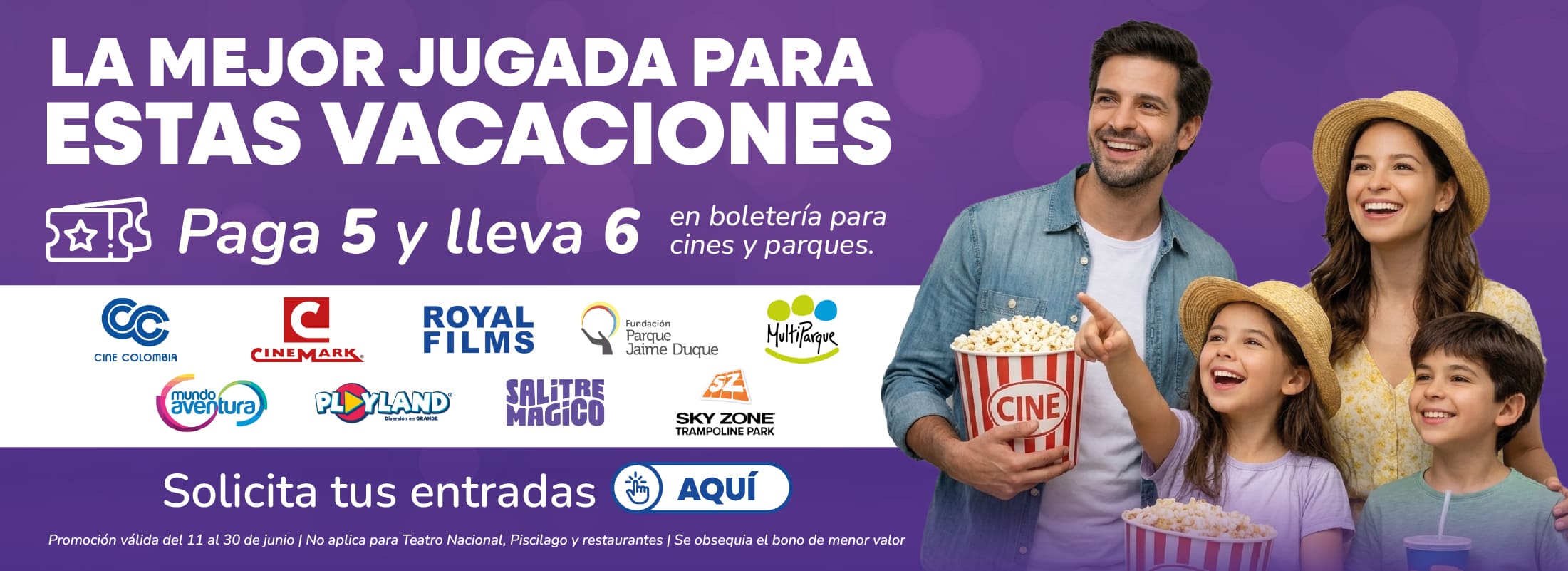Promo Boleteria